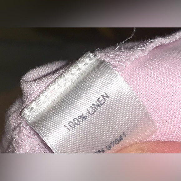 J.Jill Love Linen dress powder pink shift midi Large - Picture 6 of 8